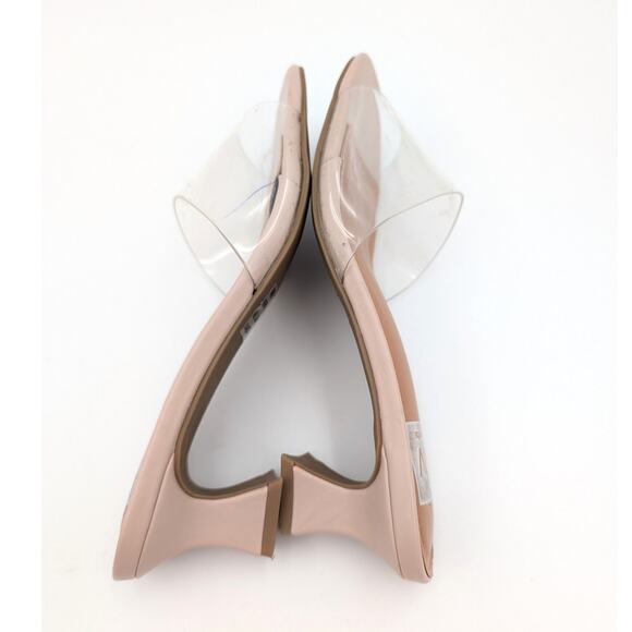 DV by Dolce Vita Brendah Slide Dress Sandal Women's Clear Size US6 EU37 - Picture 10 of 11